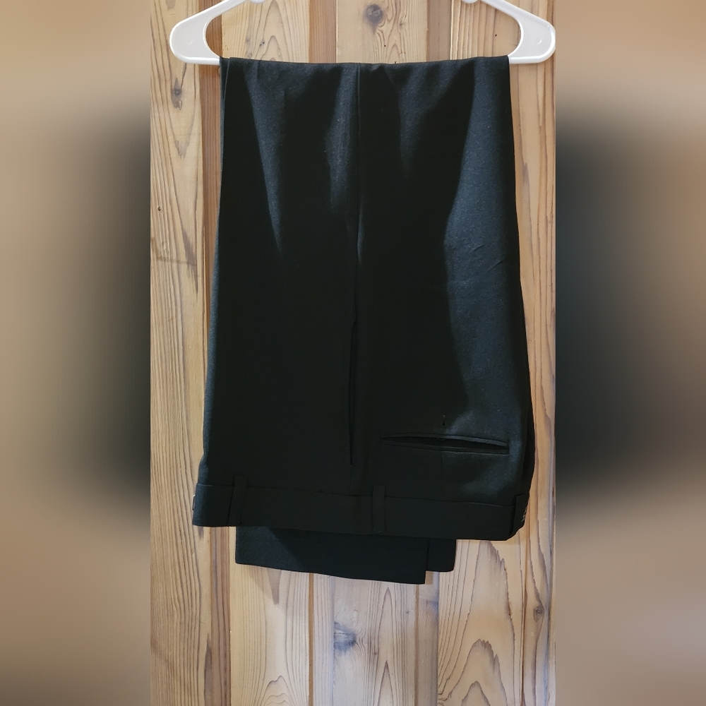 Michael Brandon Black Dress Pants Sleek Finish